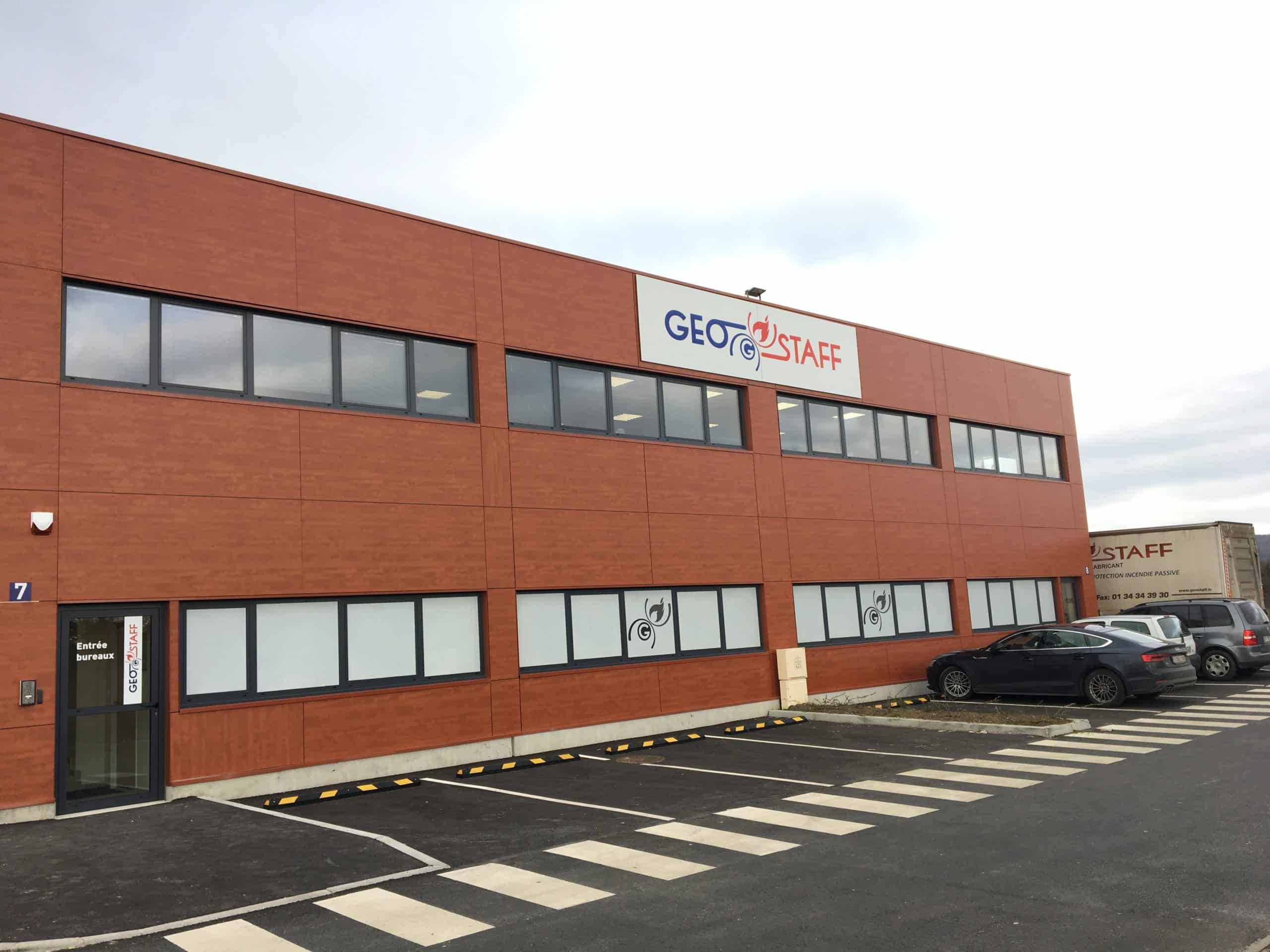 Bâtiment de la société Geostaff Taverny