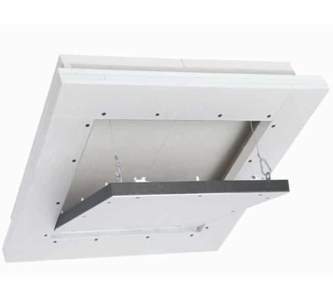Geostaff fire-resistant inspection hatches for the passive fire protection