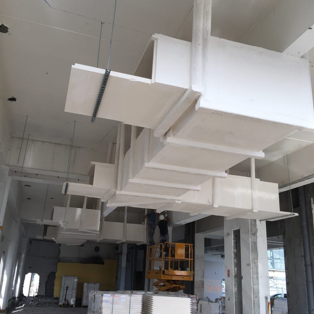 Aéroport de Fort-de-France (2) Photo de conduit de désenfumage à l'aéroport de Fort-de-France